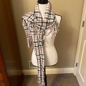 GAP Mutli-Colored Scarf with Fringe